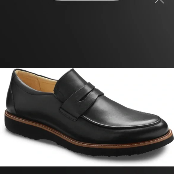 Samuel Hubbard Ivy Legend Black Leather Loafers Shoes Size 11.5 - Picture 2 of 11